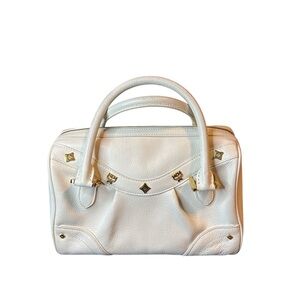 MCM Elegant White Handbag